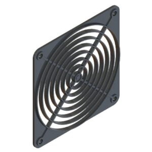 Tela de Proteção Plástica para Ventilador Axial Modelo 120