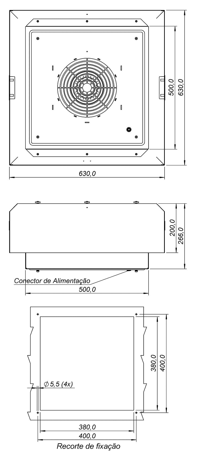 Sobreteto Ventilado SV400N - Imagem 3