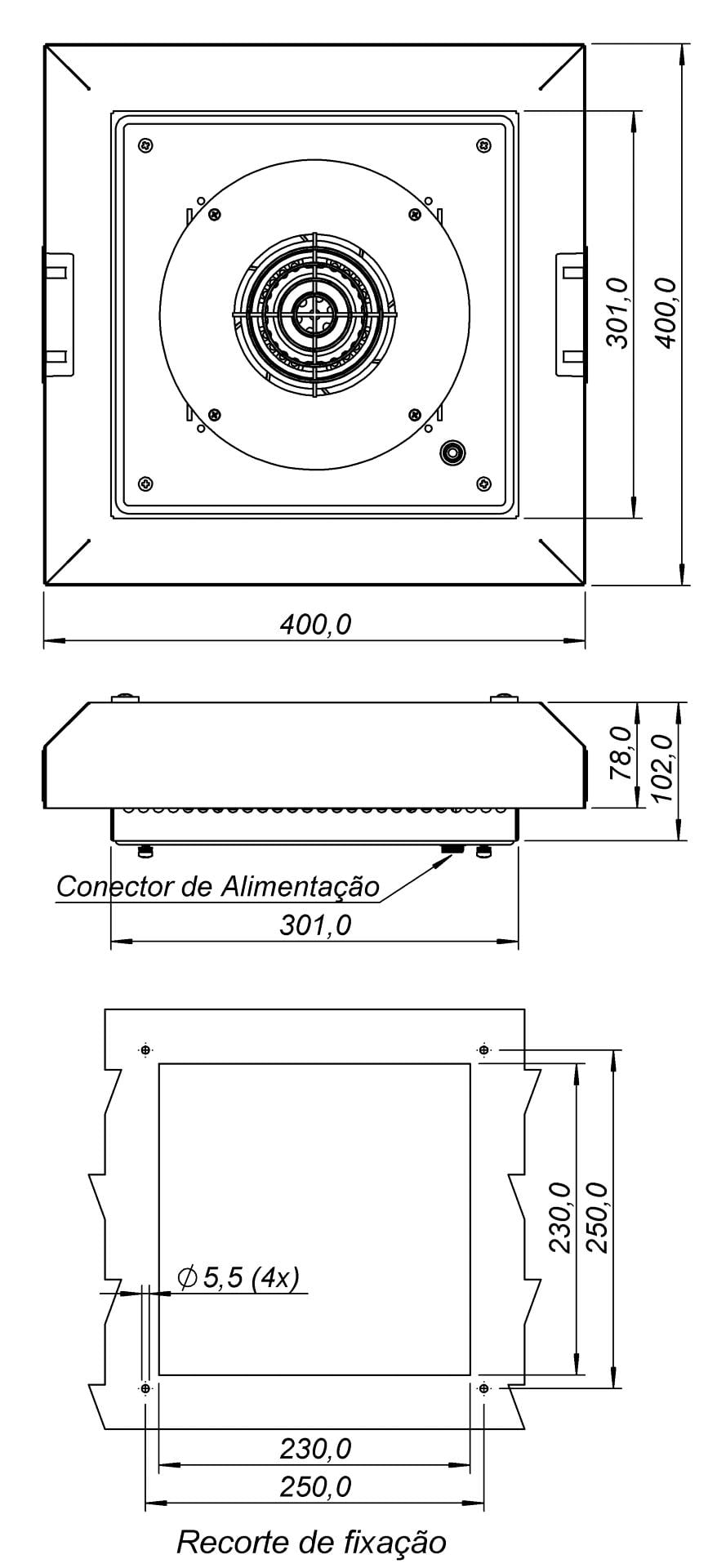 Sobreteto Ventilado SV190N - Imagem 3