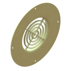 Tela de Proteção Plástica para Ventilador Radial Modelo 190