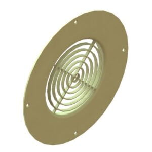 Tela de Proteção Plástica para Ventilador Radial Modelo 220