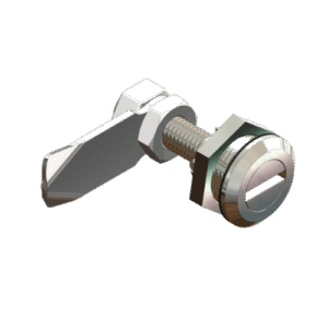 Fecho Lingueta Regulável Frontal Redondo Inox Chaves